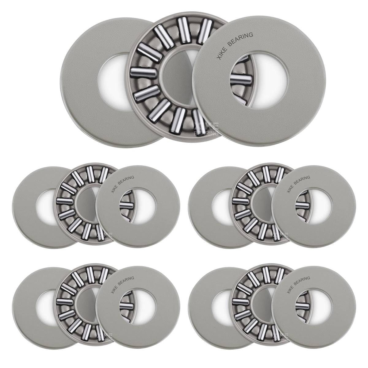 XIKE TC1018 Thrust Needle Roller Bearings 5/8" Bore 1-1/8" OD 5/64" 5pcs