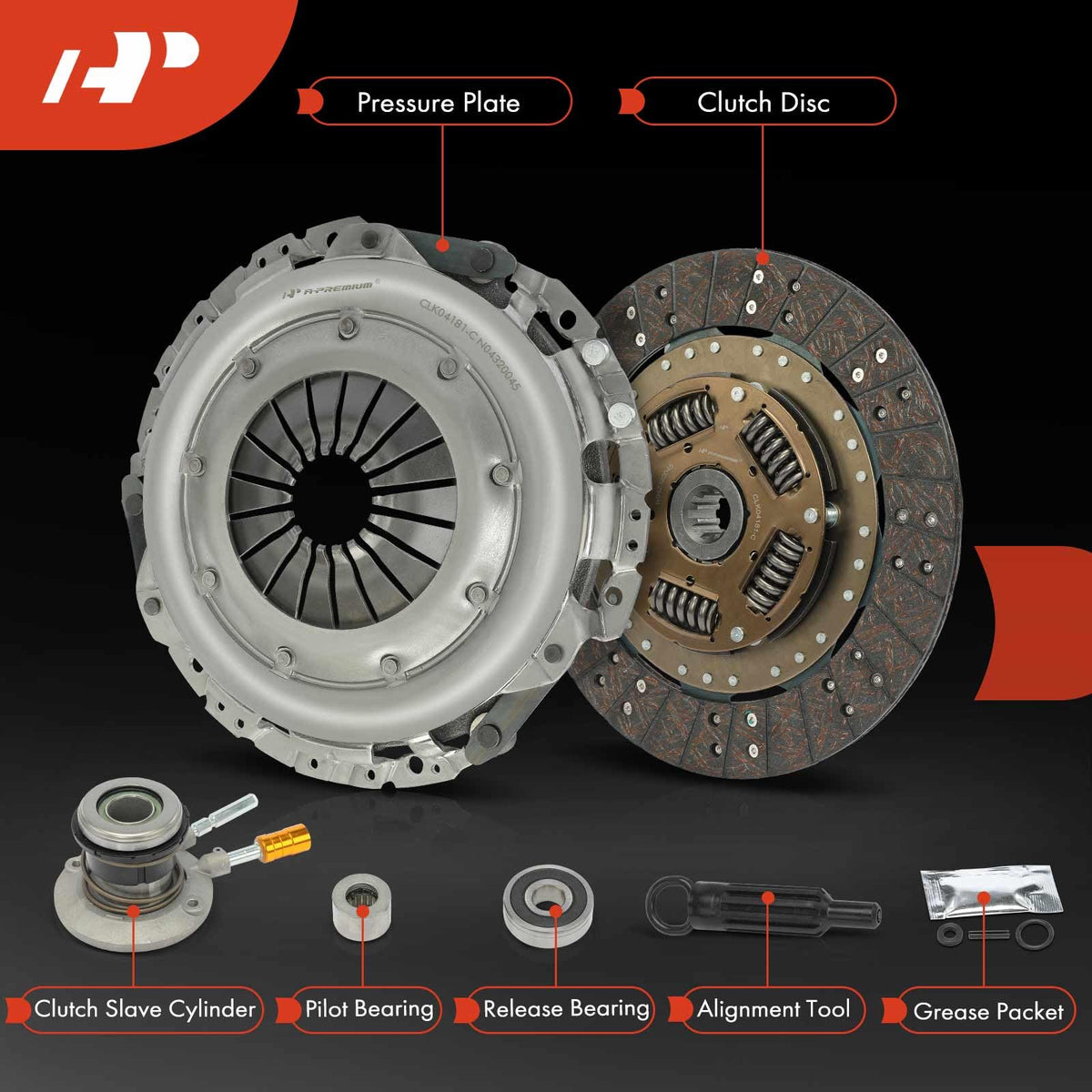 A-Premium Transmission Clutch Kit Compatible with Chevrolet & GMC