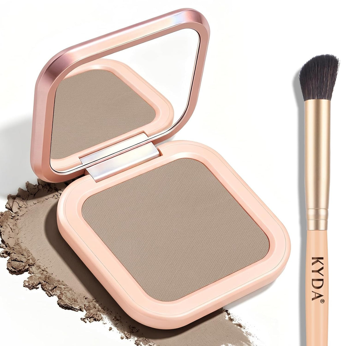 Face Sculpting Contour Palette, Smooth Matte Contour Pressed Powder, Ultra-fine Lightweight, Easy to Blend, Multiuse