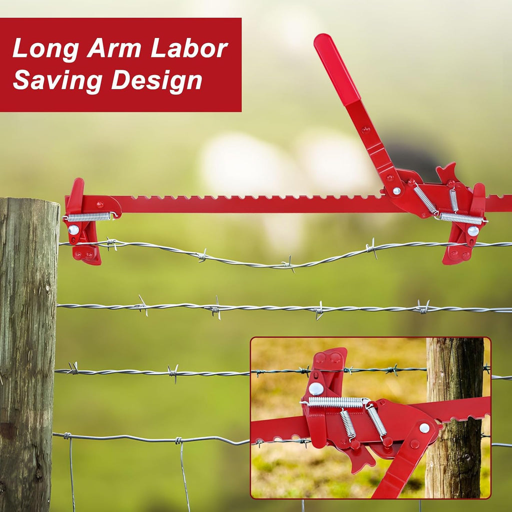 Steel Wire Fence Stretcher Tool, Wire Fence Splicer Repair Tool