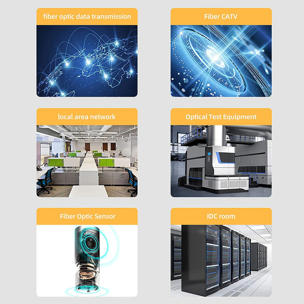 SC to SC OS2 Fiber Optic Cable Single Mode Simplex, 3m(10ft)