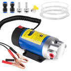 Oil Extractor Pump 12V 100W, Ultra-Quiet Fluid Transfer Pump for Engine Oil
