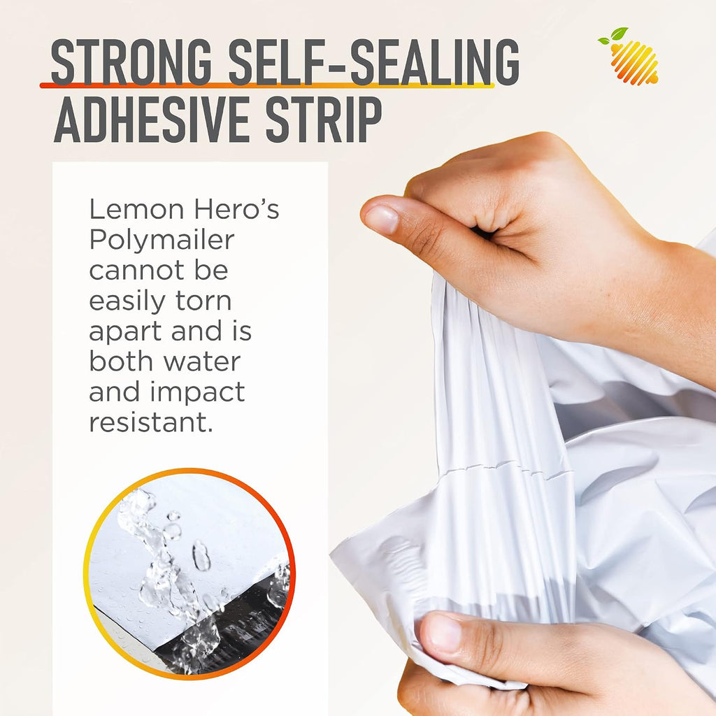 XXL Jumbo Poly Mailers 24x21x6, Expandable Gusseted 30-Pack