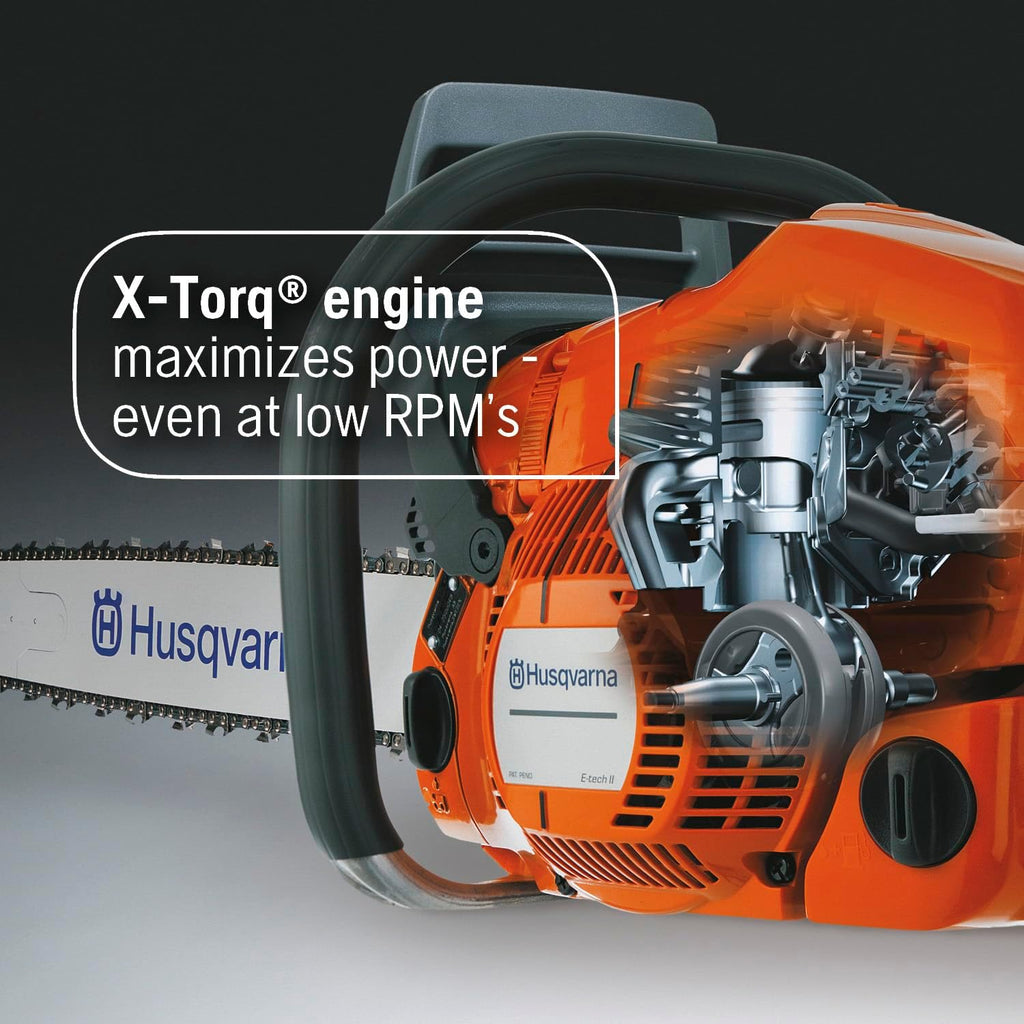 445S Gas Chainsaw 18 Inch, 50-cc 3-HP, 2-Cycle X-Torq Engine, with Automatic Oiler