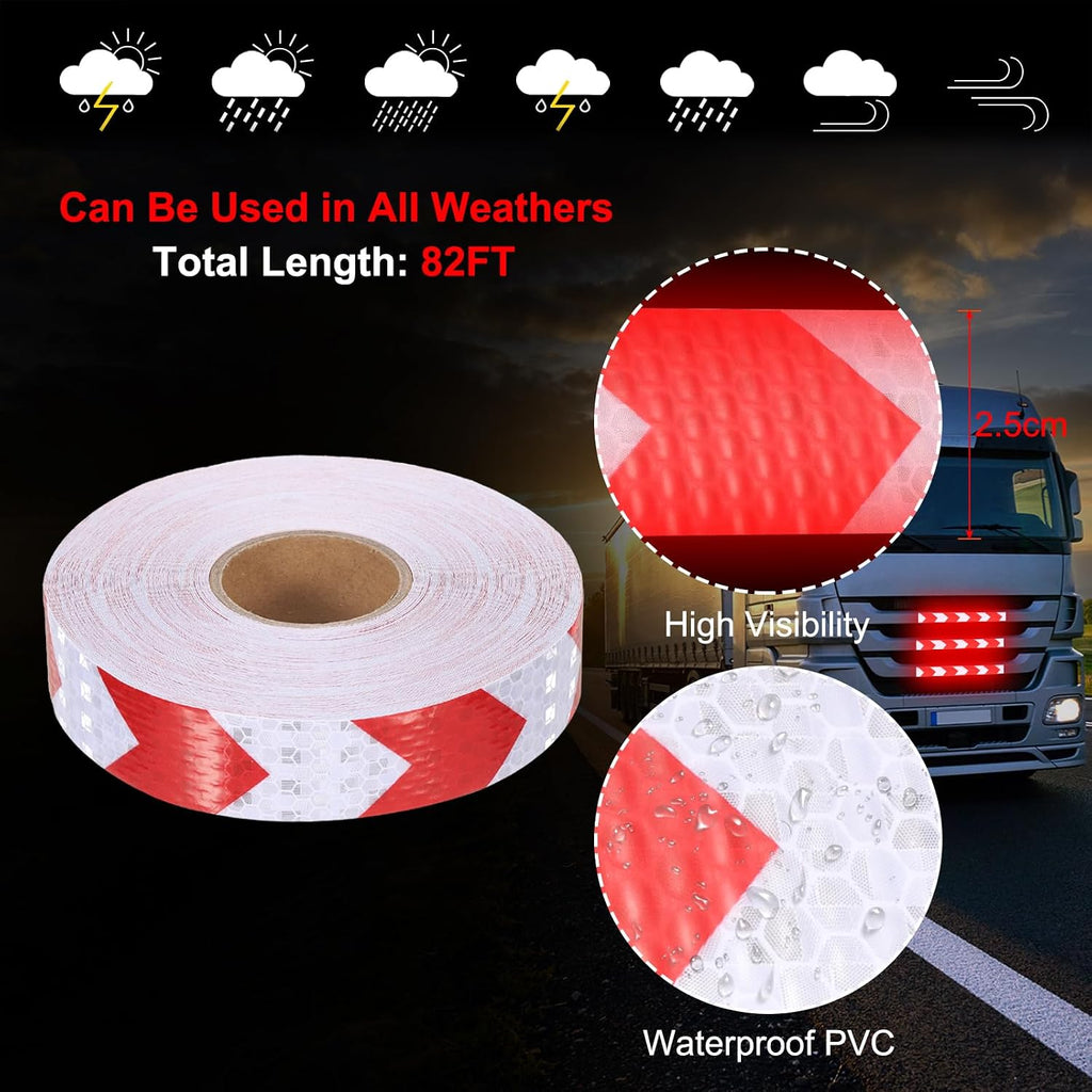 Reflective Tape 1 in x 82 ft Reflector Sticker
