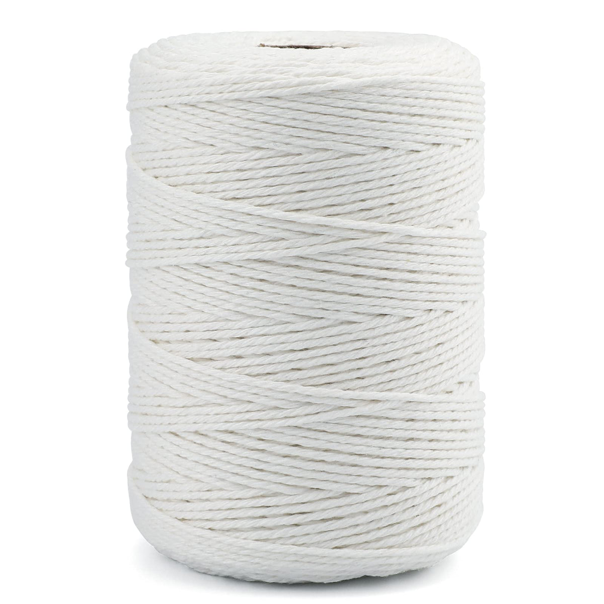 Cotton Butchers Twine String 656 Feet 2mm White Twine for Cooking