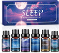 Sleep Essential Oils Set, Natural Essential Oil for Diffusers for Home,6 x 10ml Fragrance Oil Scented Oils, Deep