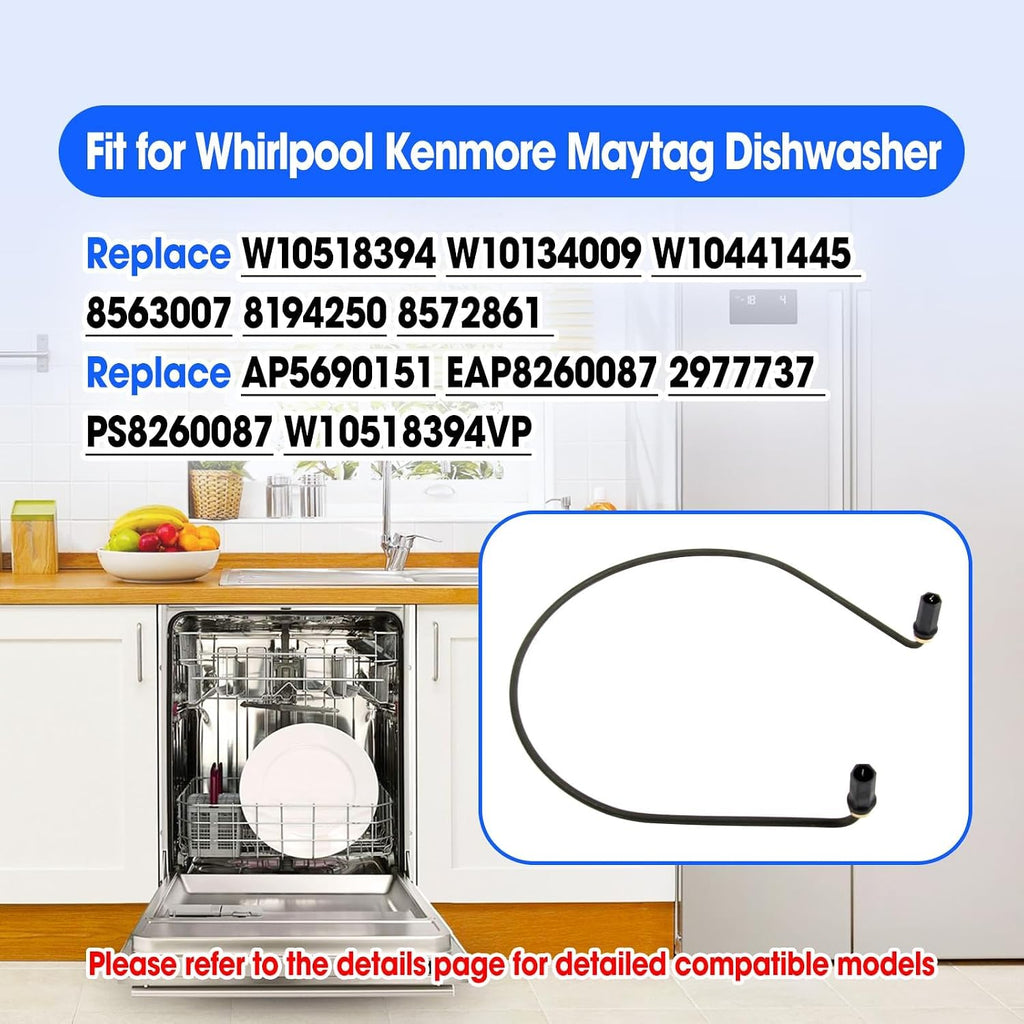 Dishwasher Heating Element Replace W10518394 W10134009 W10441445