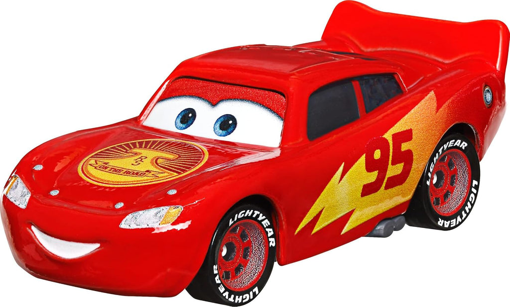 Disney Pixar Cars Mini Racers 3-Pack of Small Die-Cast Toy Cars & Trucks Inspired by Favorite Characters (Styles May
