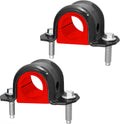 Suspension Dudes Front CODE RED Sway Bar Stabilizer Bracket/Bushing Kit FITS Wrangler, Ram 1500 2500 3500, Dakota, Durango, 1994-2018 - Bushings Made In USA - 30 mm Diameter Bar - 928-563 K7352