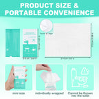50 Disposable Dish Cleaning Wipes Individually Wrapped