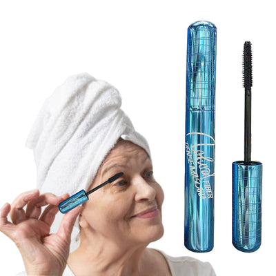 Mascara for Older Women 60 Plus, Mascara for Women over 60 with Thinning Lashes, Waterproof Hypoallergenic Tubing