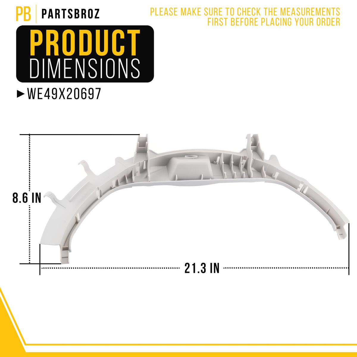 Dryer Bearing Kit for General Electric GE GTDP450GD1WS