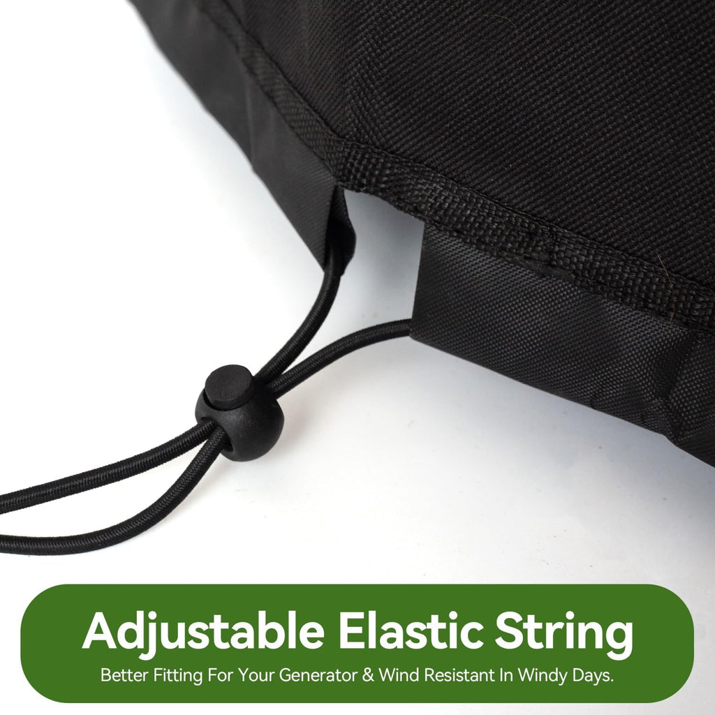 Waterproof Generator Covers for Outside (24"L x 18"W x 20"H), Heavy Duty 900D Polyester Fabric Portable Generator