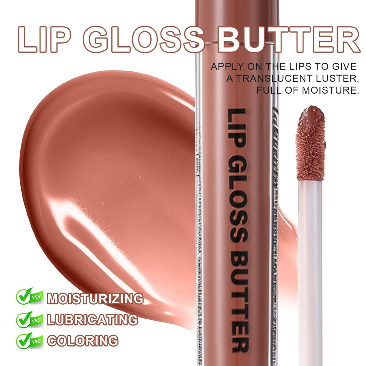 Lip Gloss and Lip Liner Combo Set,2PCS Matte Liquid Lip Liner