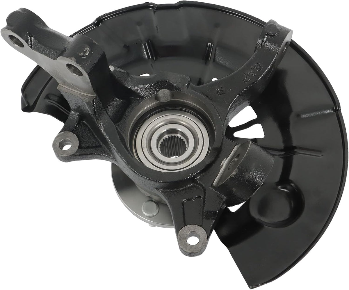 Pair Front Steering Knuckle and Wheel Hub Bearing Replacement for Toyota Camry 2007-2009