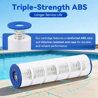 CCP420 Pool Filter Cartridges 4 Pack, for Pentair Clean & Clear Plus 420