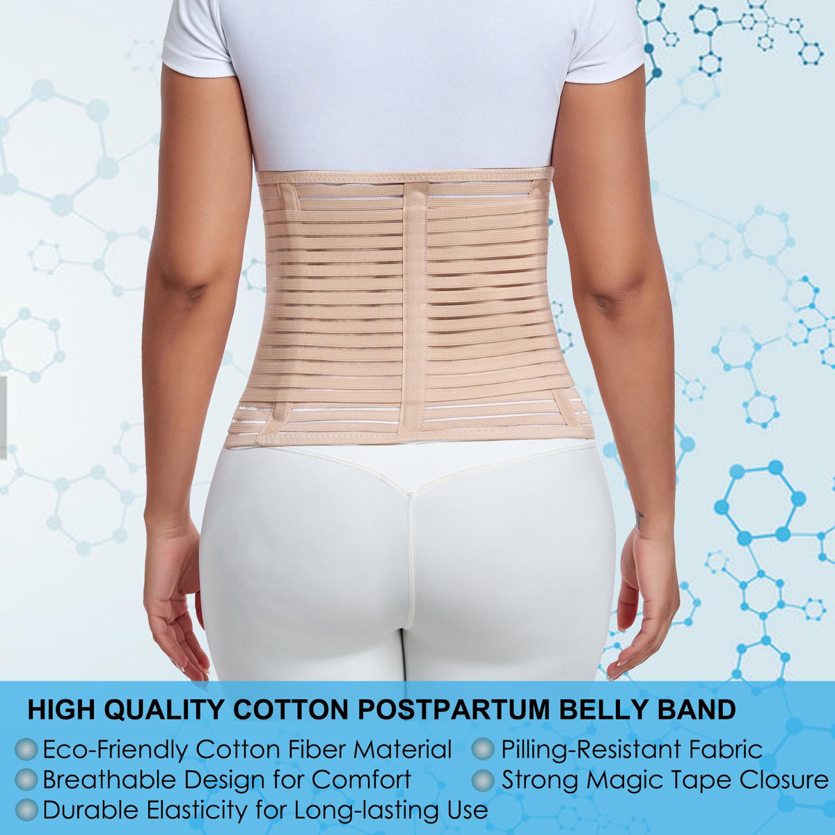 Postpartum & Post Surgery Abdominal Binder. Postpartum Belly Band
