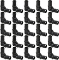 25pcs 1/2" Poly PPSU Barb Crimp PEX Elbow Fittings, No Lead