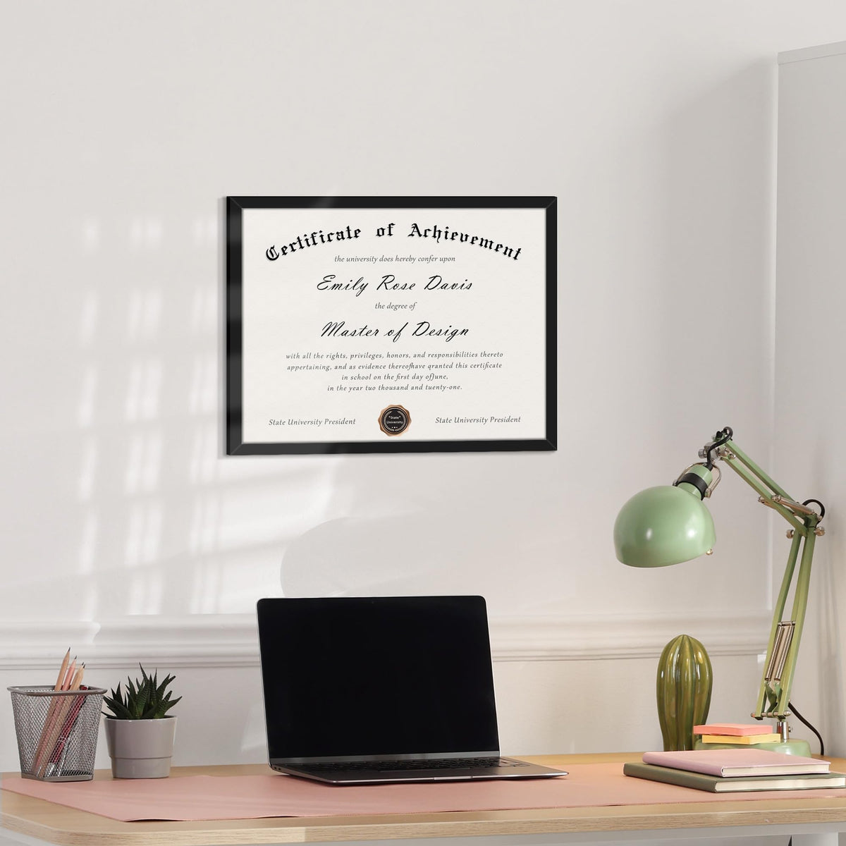 8.5x11 Picture Frame 20 Pack, Certificate Diploma Document Frames