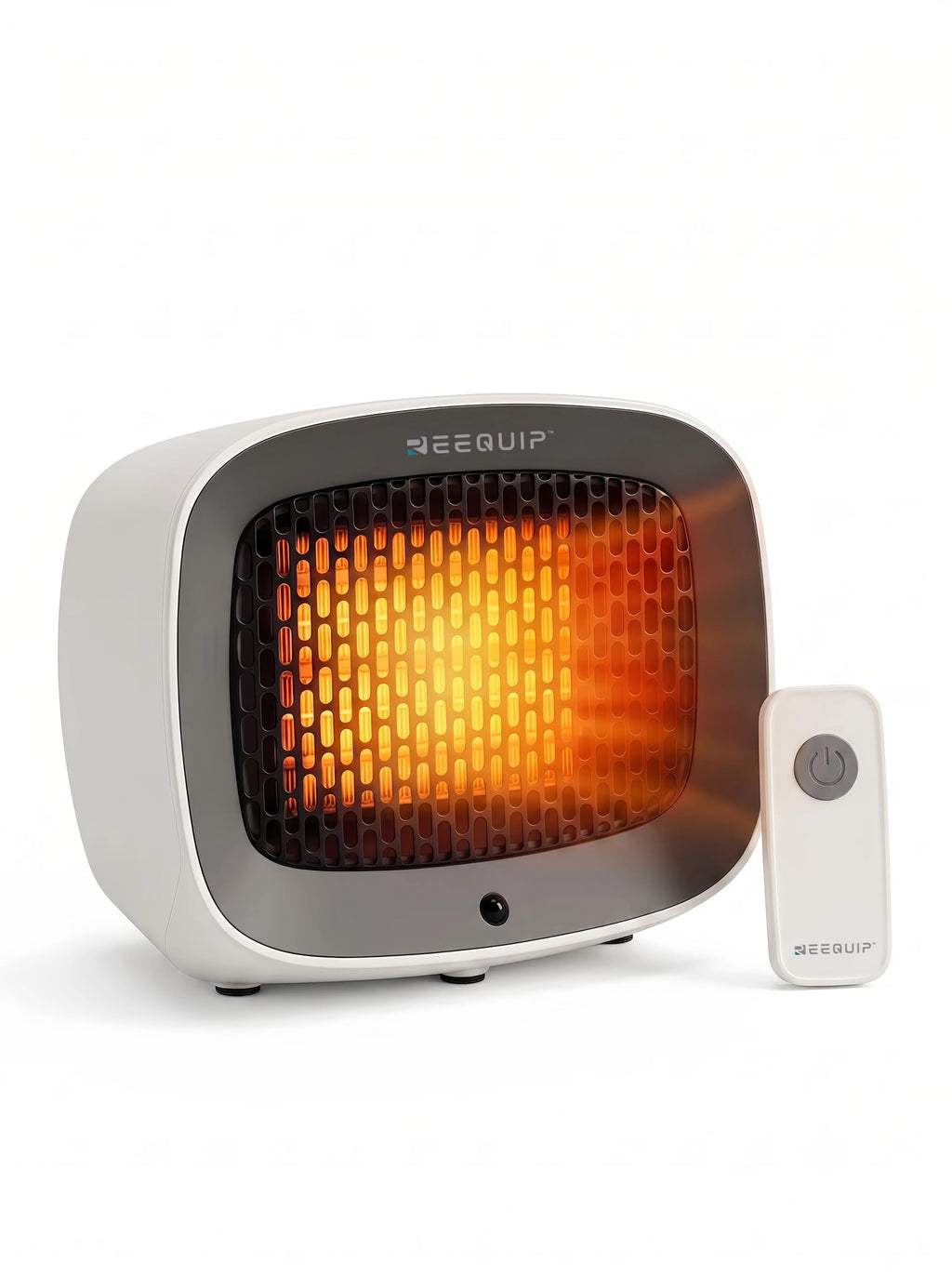 Small Space Heater with Magnetic Remote for Indoor Use