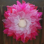 3 Rolls Pink Red Deco Mesh Ribbon for Valentines Wreath Making