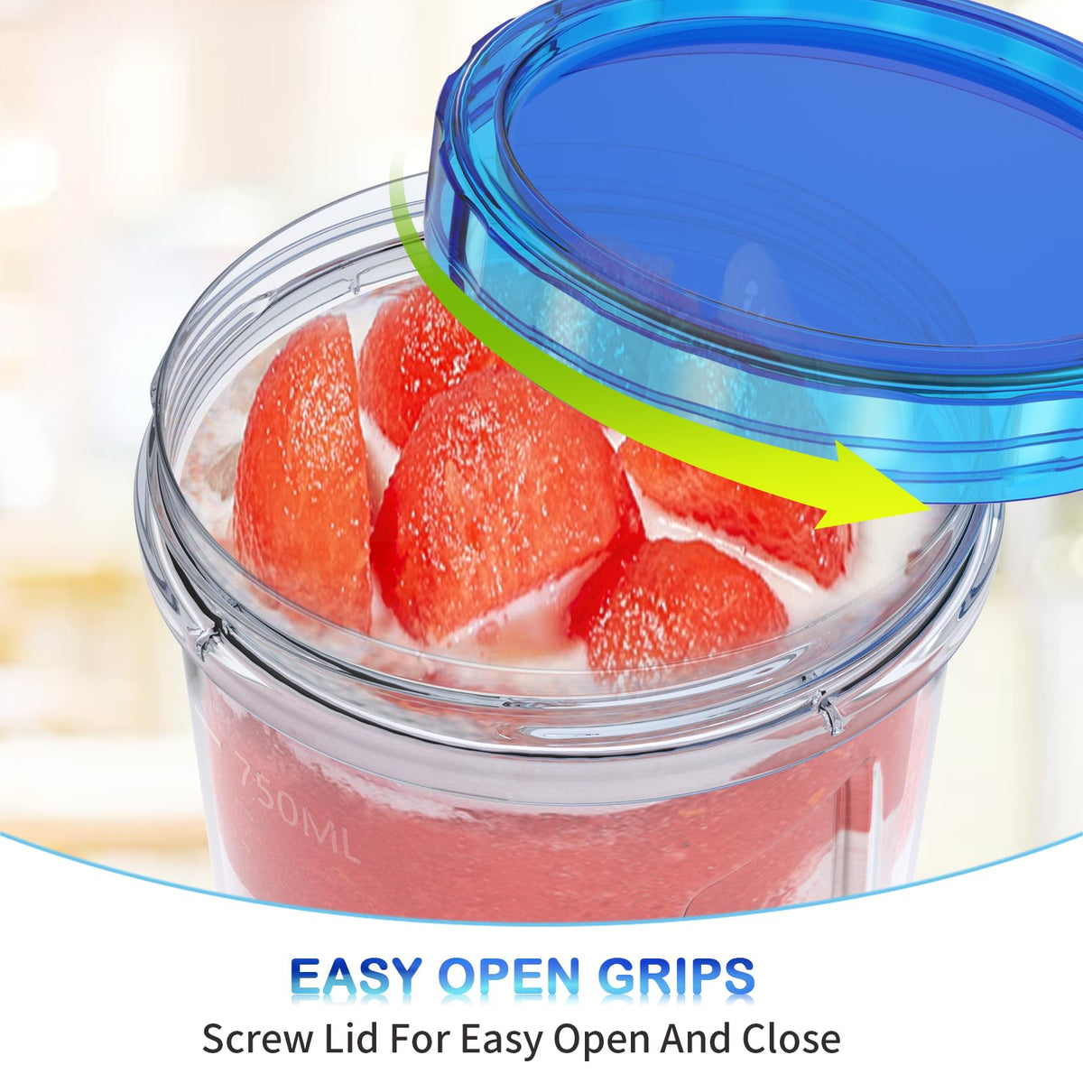 [32 oz 10 Pack] Food Storage Freezer Containers