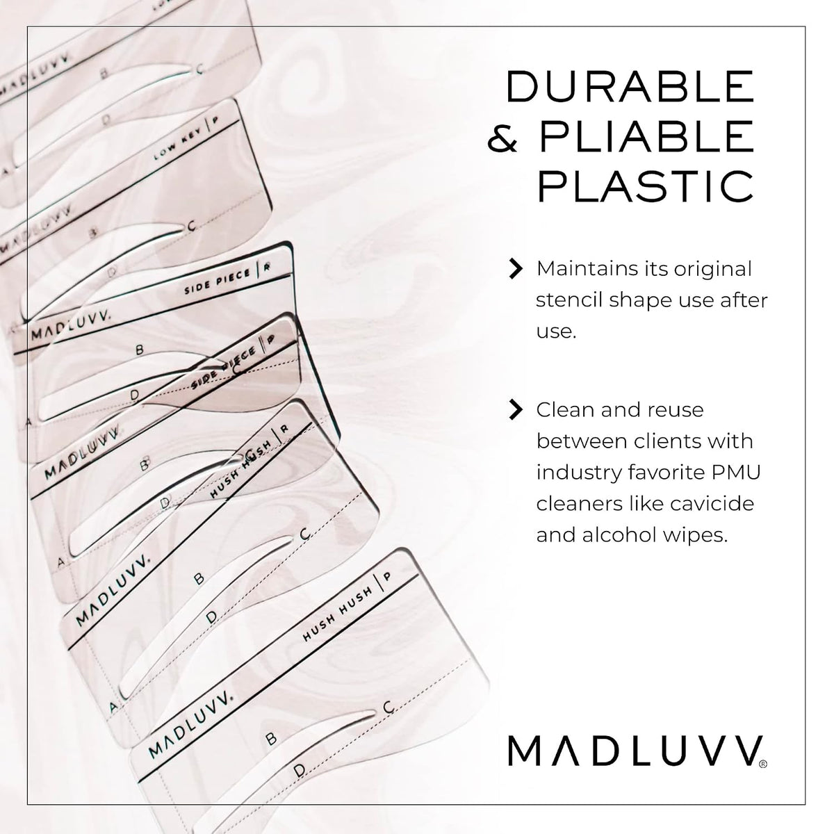 Eyebrow Stencils, Brow Mapping & PMU Microblading - On the DL Set
