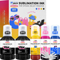 580ML Sublimation Ink Refilled Bottlescompatible for ET2400 ET2720 ET2760 ET2750 ET4800 ET-2800 ET-2803 ET-2850