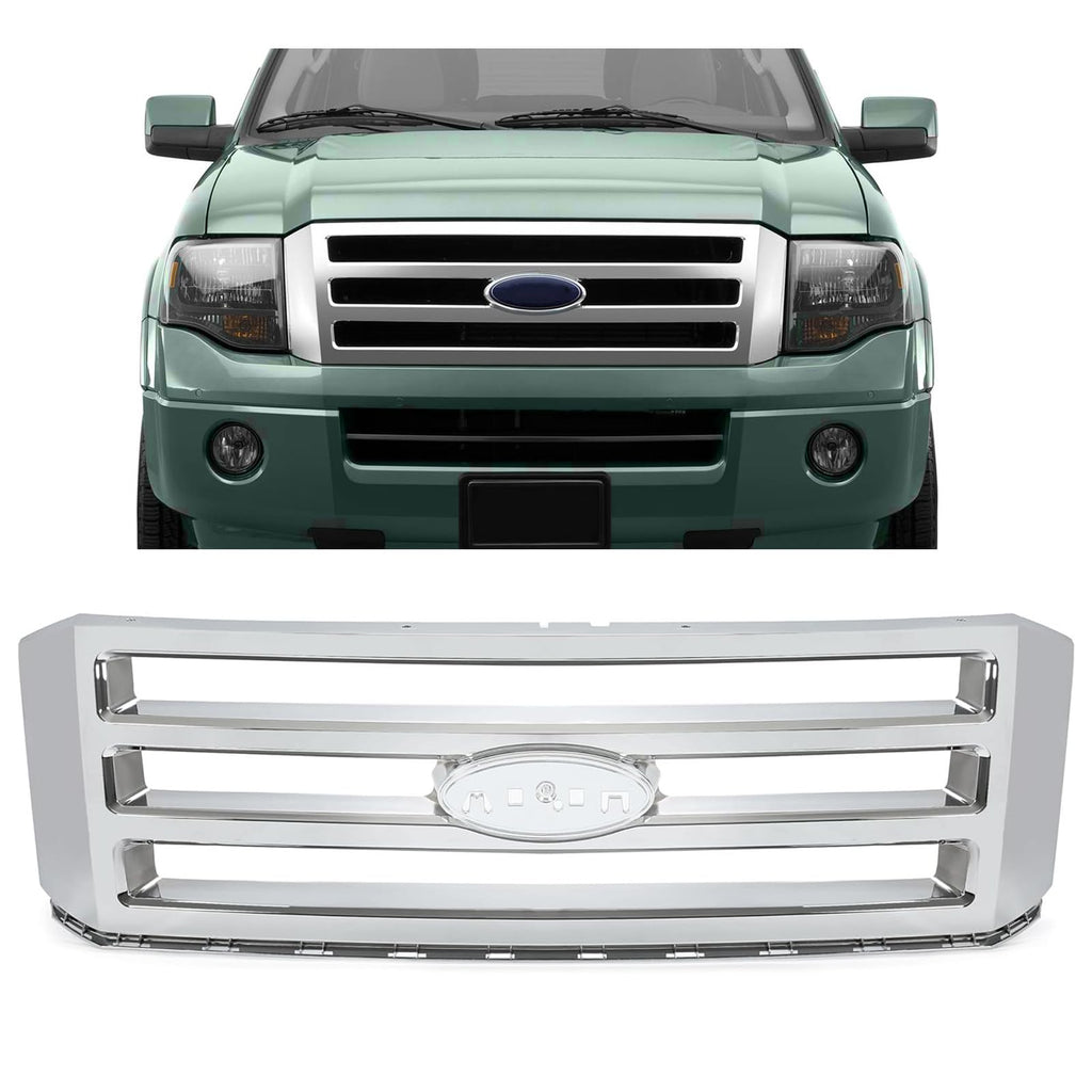 KUAFU Grille Grill Compatible with 2007-2014 Expedition