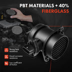 A-Premium Mass Air Flow Sensor Assembly [5 Pins] Compatible with Volvo