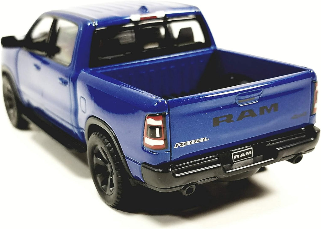 2019 Dodge Ram 1500 Pickup 1:46 O Scale 5" Die Cast Metal Model Toy Truck (Blue)