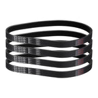 uxcell 4pcs 180J6 PJ V-Ribbed Belt 6 Ribs 18" L x 0.55" W x 0.14" H, EPDM