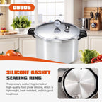 WELURE Cooker Replacement Sealing Ring Set Compatible for Presto Pressure Canner - Includes Safety Components
