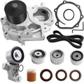 Timing Belt Kit with Water Pump Compatible with 2.5L Subaru
