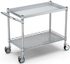 Utility Tool Cart with Wheel, 45In Large Rolling Utility Carts with Handle