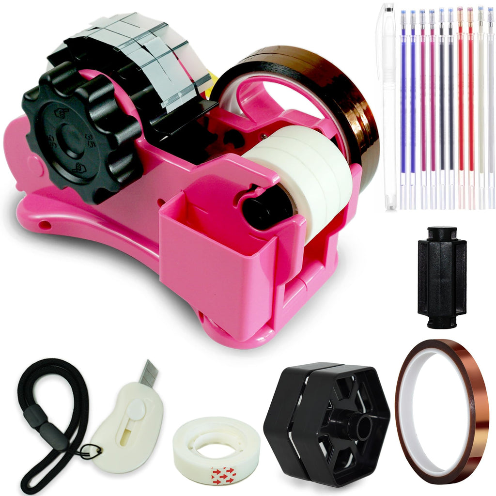 Sublimation Tape Dispenser Pink, Heat Transfer 1.4''