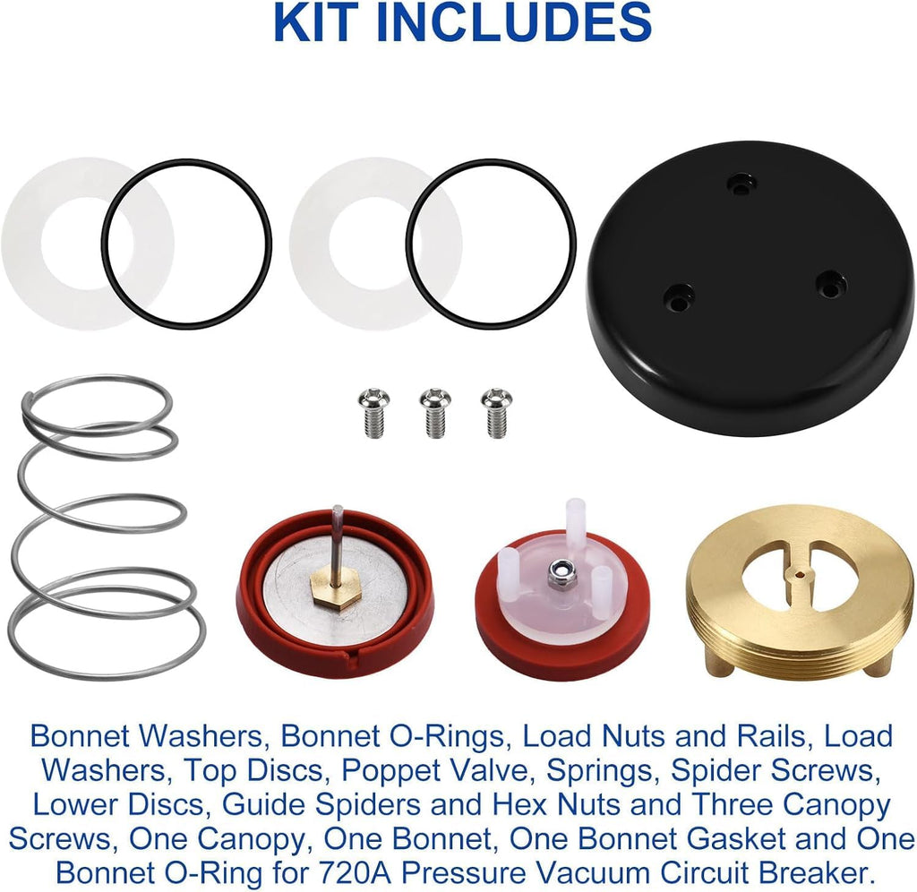 RK1-720-A Pressure Vacuum Breaker Repair Kit