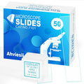 Microscope Slides and Covers Kit – 100 Blank Pre-Cleaned Glass Slides for Microscope, 200 Cover Slips