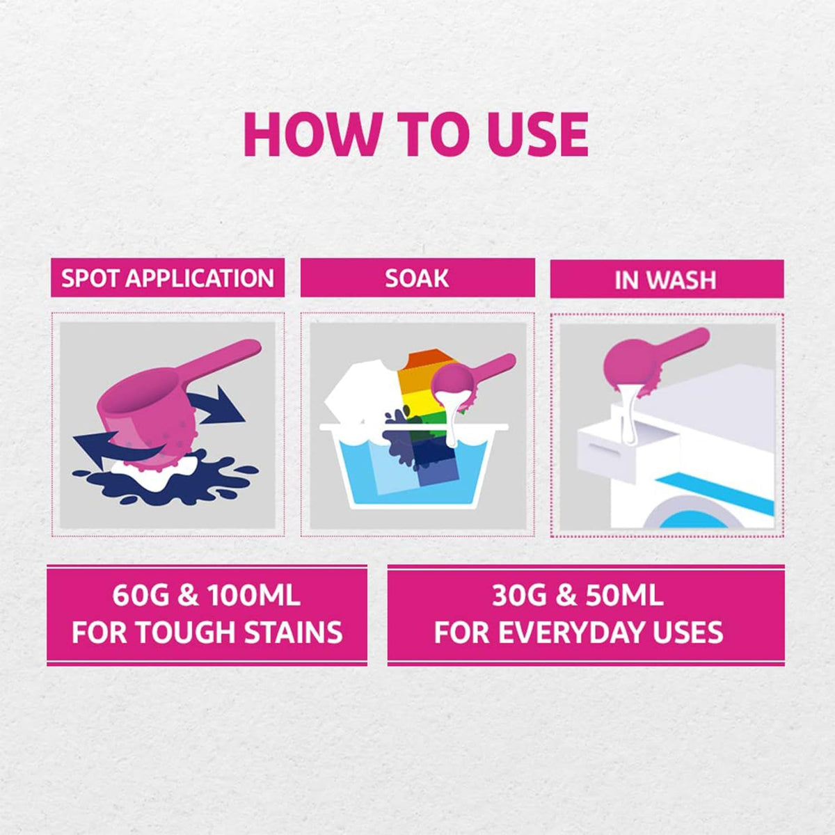 Oxi Action Stain Remover Washing Liquid - 180 ml - India