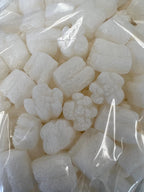 ! Brand FunPak MiniPack Plant Based Biodegradable Packing Peanuts, 0.60 cu ft Bag, Compostable (Puffy Clouds)