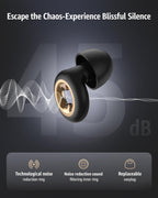Ear Plugs for Sleeping: Noise Cancelling,60DB & 8 Eartips,Ultra-Soft