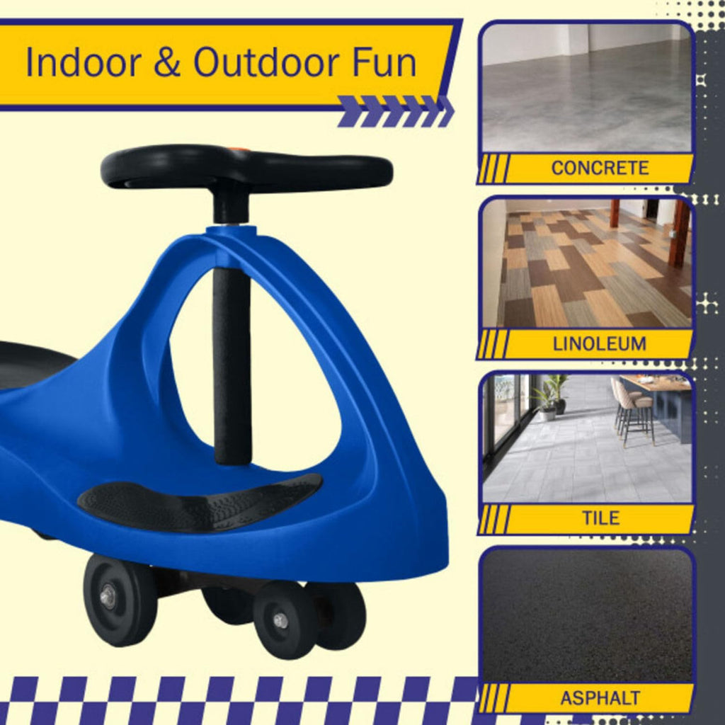Wiggle Car - Ride on Toy for Ages 3 and Up - Toddler Ride on Toys with no Batteries, Gears, or Pedals Just Twist
