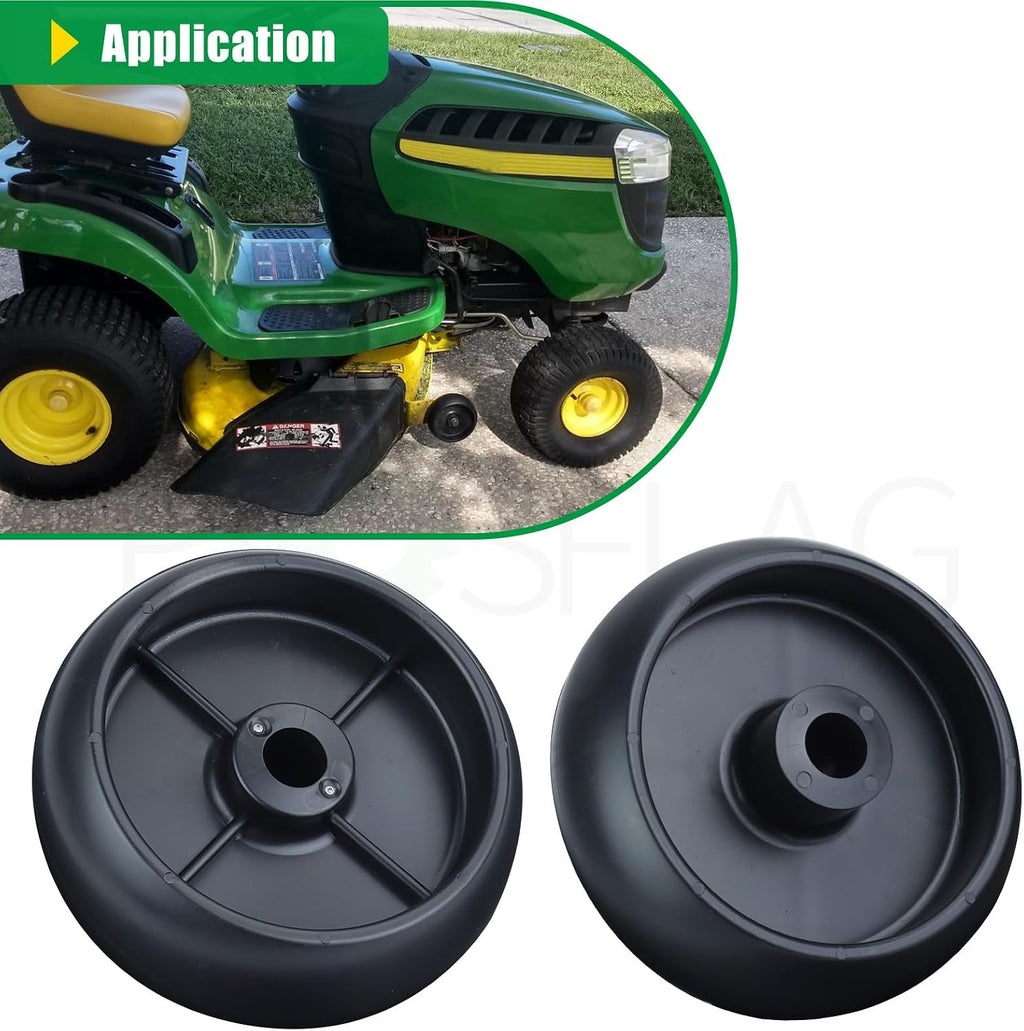 2 Pack GX10168 Deck Wheel for John Deere Z445 Z425 D140 L110 Decks