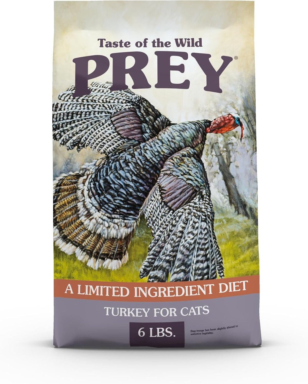 Prey Turkey Kitten, Adult & Senior Dry Cat Food 6lb