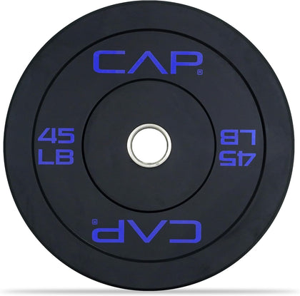 Barbell Rubber Olympic Bumper Plate | Multiple Options/Colors