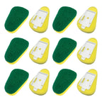 Soap Dispenser Dish Wand Sponge Head Refills, 12 Pack, Super Absorbent Scrubber, Non-Scratch
