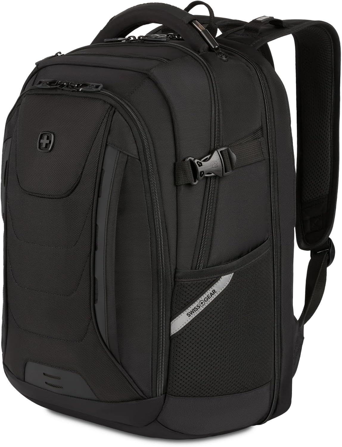 Travel Tech Pro Laptop Backpack – Fits Laptops up to 16” – ScanSmart TSA-Friendly Backpack with Multiple Organizer