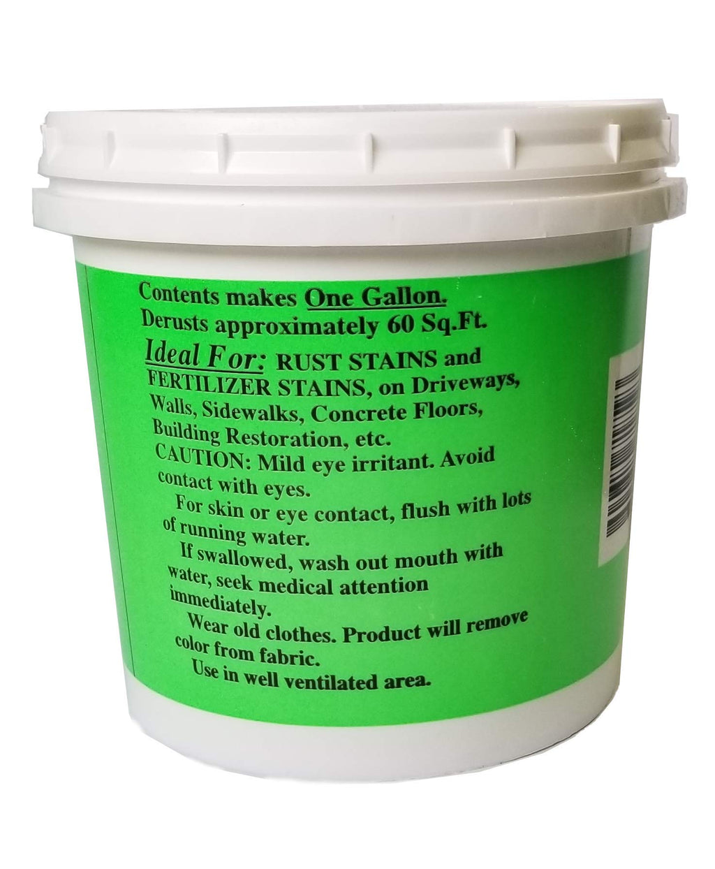 Rust Remover for Concrete (22 oz makes one gallon)