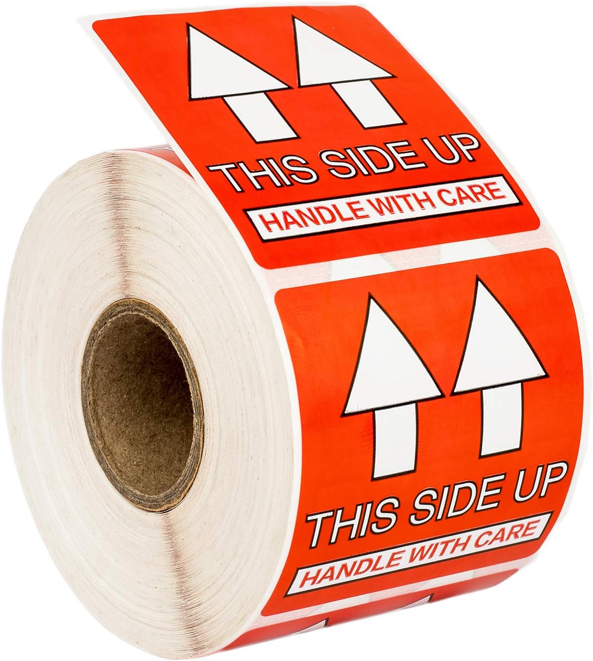 This Side Up - Handle with Care (2" x 2")